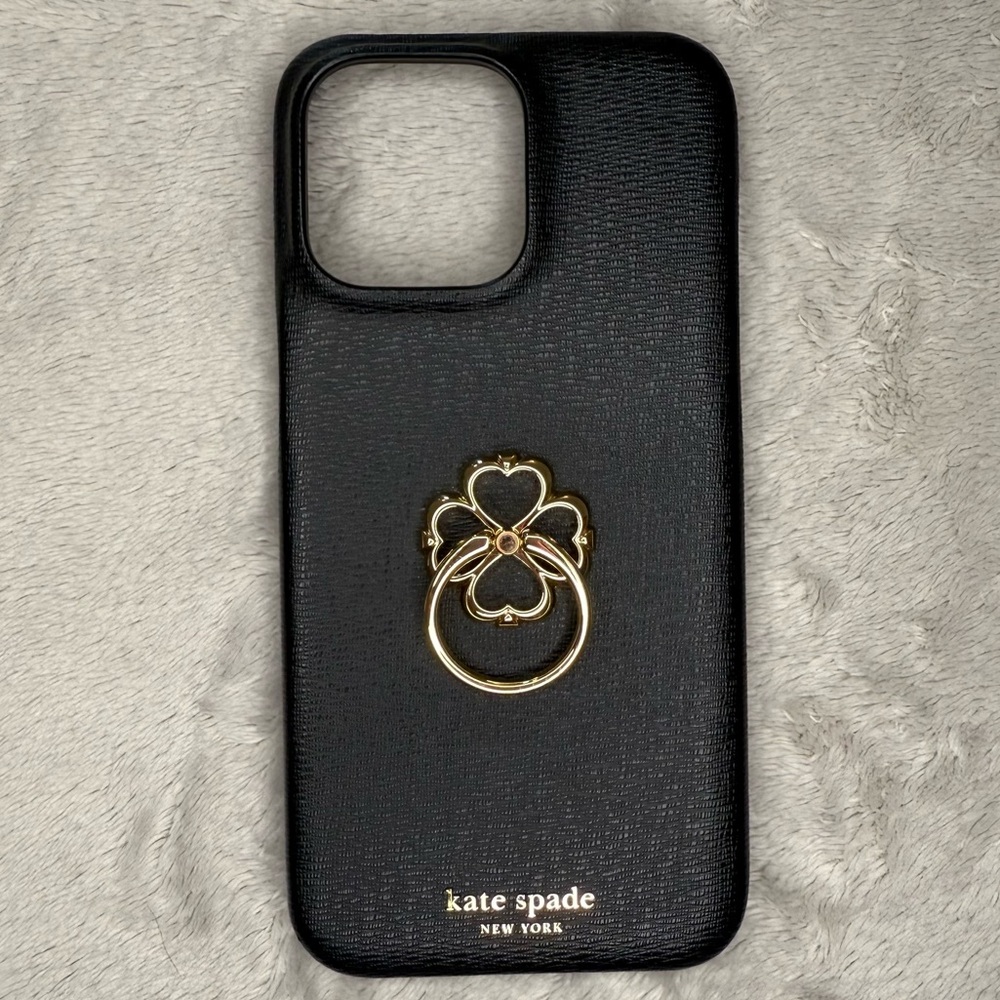 Kate Spade Ring Stand iPhone 15 Pro Max Case
